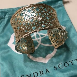 Kendra Scott Candice Gold Cuff Bracelet